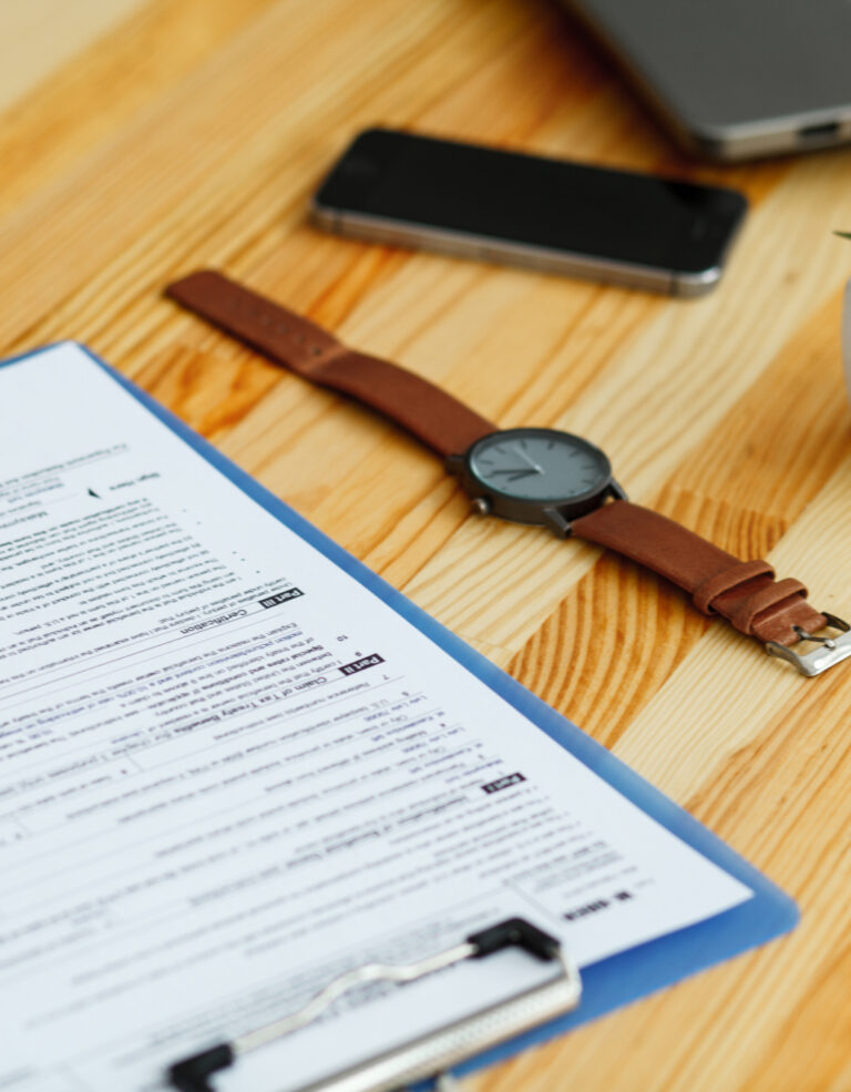 workplace workspace wooden table document concept 2022 12 16 00 05 13 utc 1 6