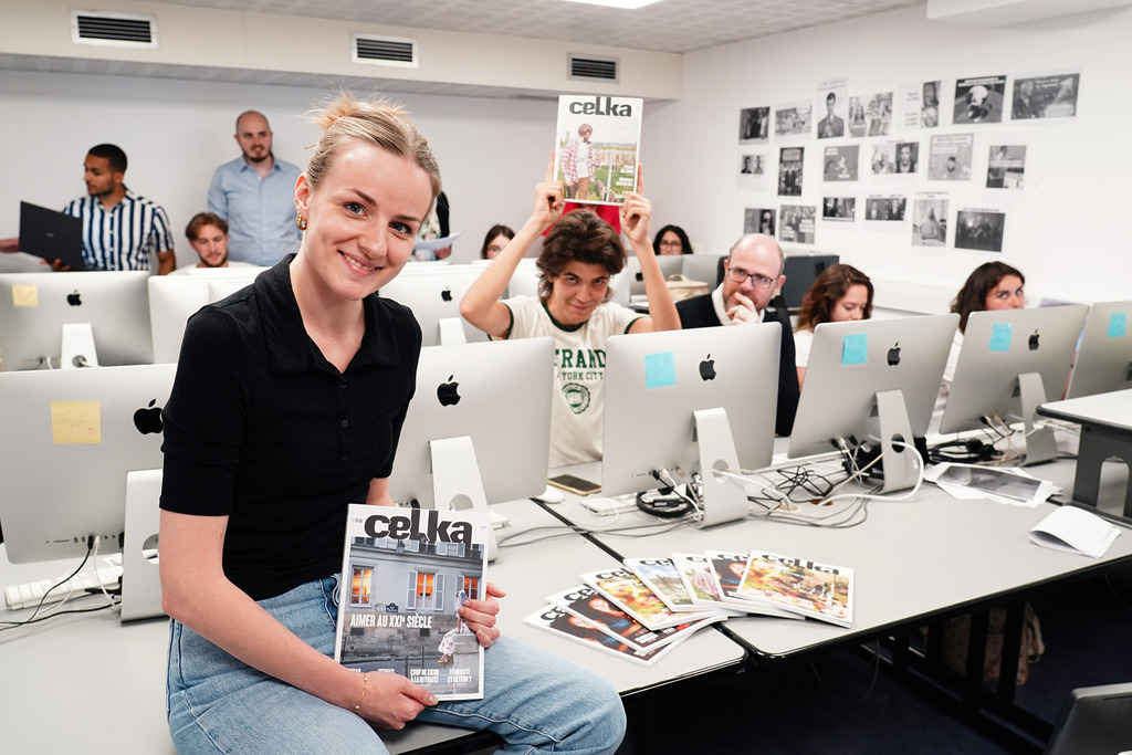 Le journal école CELKA en préparation